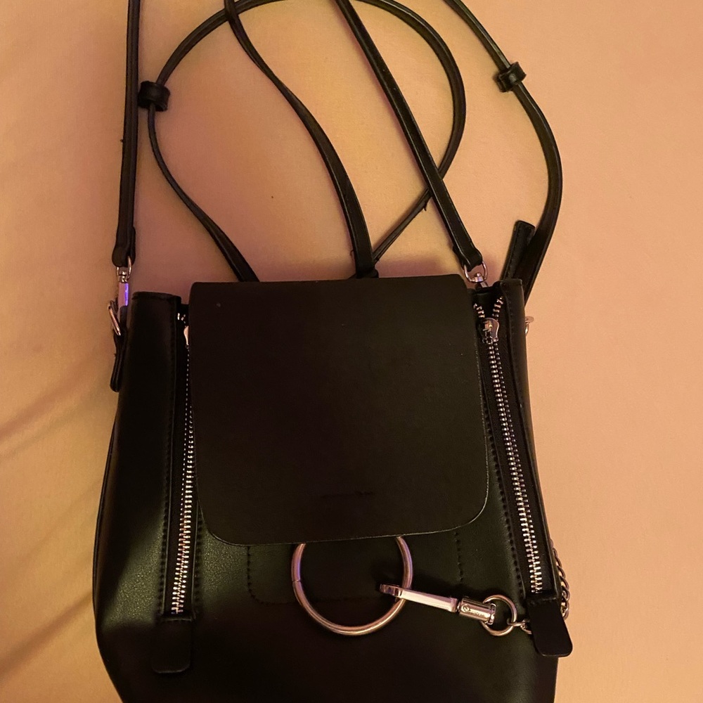 Lulus Black Backpack Purse